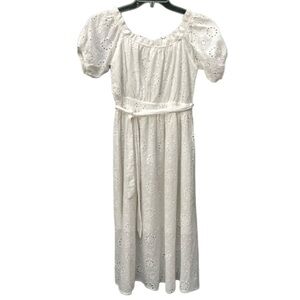 S Sunday Mi Amor White Easter Dress Cottagecore Women’s Sundress Feminine Girly